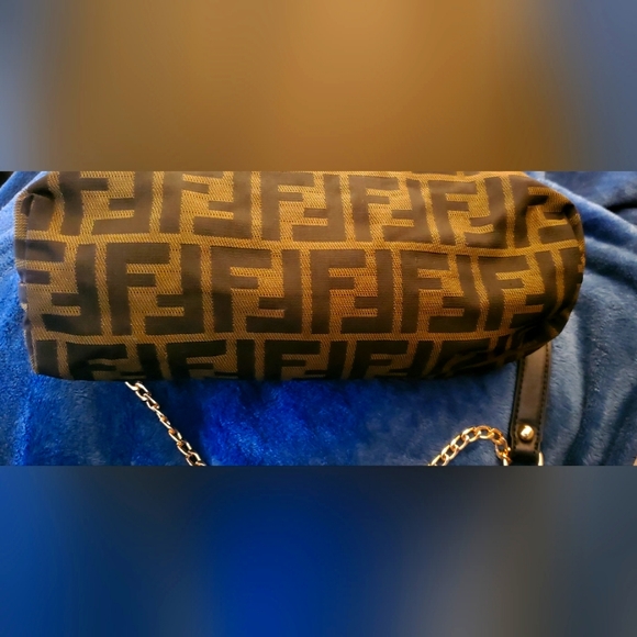 *** Mercari Sold*Fendi Zucca Shoulder Bag Pouch - Picture 7 of 12